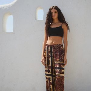 PANTALON FLUIDE MOTIFS 212006H By BSB