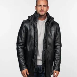 Tyler - Veste cuir homme