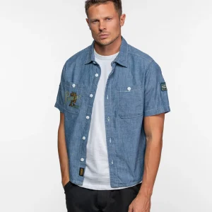 Peyote - Chemise pompiste vintage