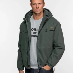 Frey - Parka courte capuche