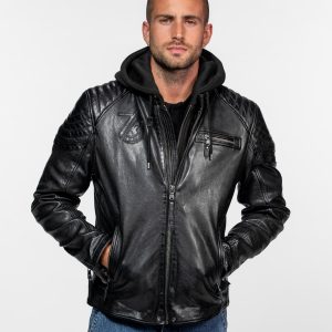 Dodds - Blouson motard capuche