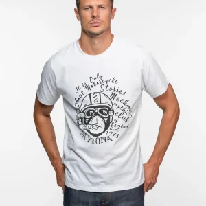 Pajari - T-shirt moto vintage