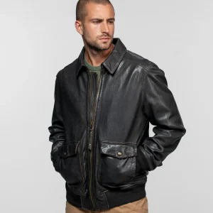 Ferber - Blouson cuir vintage