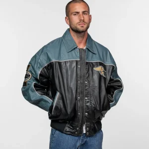 Langdon - Teddy cuir vintage