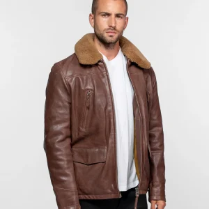 Browning - Veste aviateur en cuir