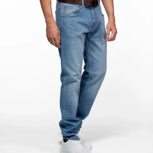 Hachidaka - Pantalon denim slim homme