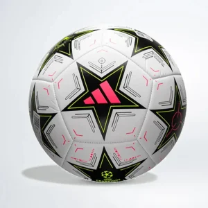 Ballon d'entrainement Adidas LDC 2024/2025 - Blanc/Rose/Noir