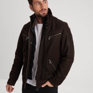 Falcon madisson - Blouson cuir homme
