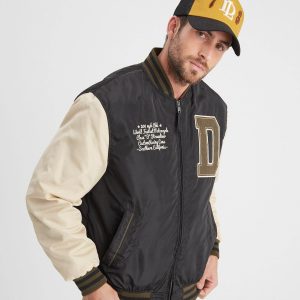 Bloomfield nylon - Bomber universitaire homme