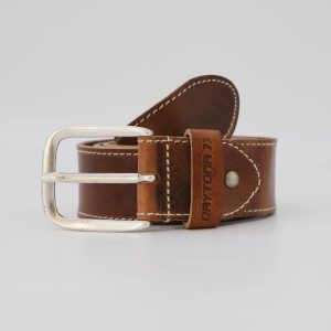 D13 - Ceinture cuir marron homme