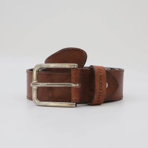 D12 - Ceinture cuir marron homme