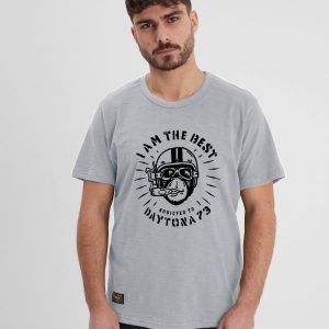 Kallispell - T-shirt biker homme