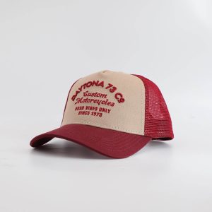 Plymouth - Casquette vintage moto