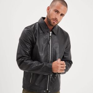 Simer - Blouson cuir homme