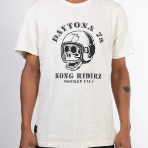 Whitley - T-shirt moto monkey