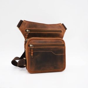 M11 - Sacoche jambiere cuir