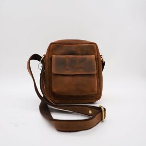 M2 - Sacoche cuir a bandouliere