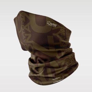 Tour de cou - Motif daytona 73 marron