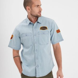 Boroughs - Chemise station service rétro