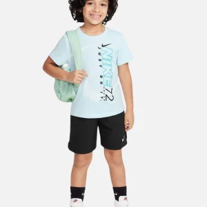 Ensemble T-shirt Short Nike Enfant - Bleu/Noir