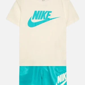 Ensemble T-shirt Short Nike Enfant - Blanc/Bleu