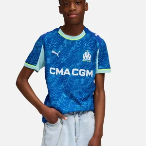 Maillot OM 2025/2026 Third Junior - Bleu