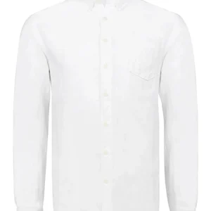 BAHAMAS – Big Size Chemise Lin Manches longues Grande Taille – Homme – Blanc