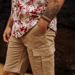 Cargo - Bermuda textile homme