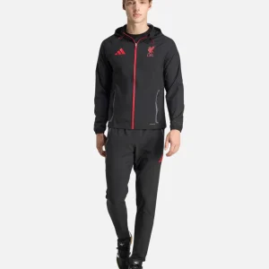 Veste Liverpool FC Tiro 25 Competition Vis Tech - Noir/Rouge