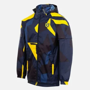 Veste Coupe-Vent FK AWK - Bleu/Jaune