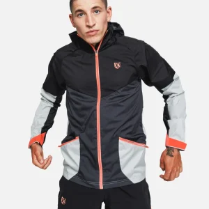 Veste Coupe-Vent FK AWK II - Noir/Gris/Rose