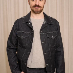 Tolosa noire en lin pour homme