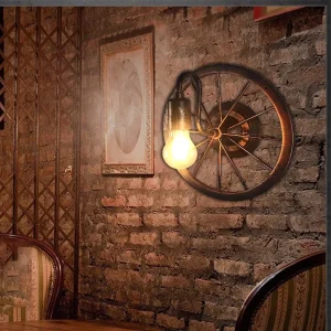 Applique Industrielle - Roue d' Antan