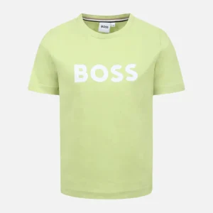 T-shirt Manches Courtes Hugo Boss Junior - Vert