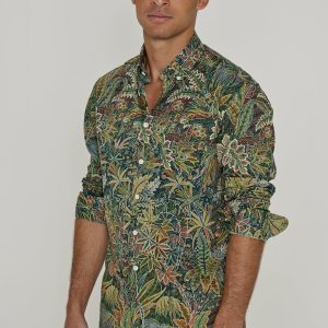 JOSEPH - Chemise Liberty Manches longues Coupe droite - Homme - Adelphi Voyage 137A