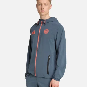 Veste de survêtement FC Bayern Munich 2025/2026 - Gris