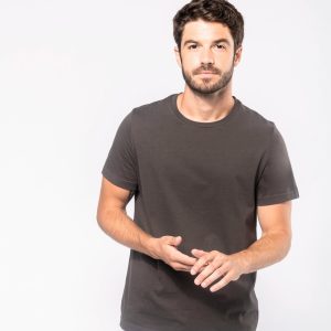 T-shirt col rond manches courtes homme