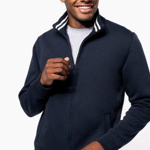 Veste molleton zippée homme