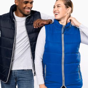 Bodywarmer matelassé unisexe