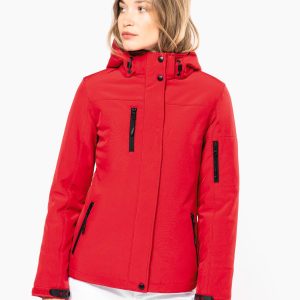 Parka softshell doublée capuche femme