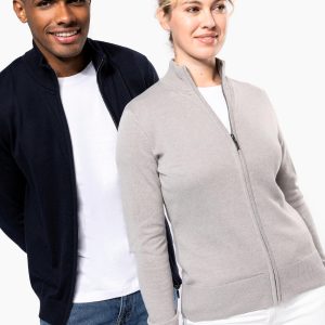 Cardigan zippé femme