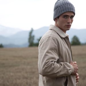 Bonnet à double côte et revers