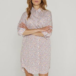 LAURENLY – Tunique Liberty Manches 3/4 Coupe évasée – Femme – Phoebe 090P