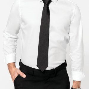 Cravate twill en soie homme