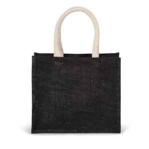 Sac style cabas en toile de jute - modèle moyen