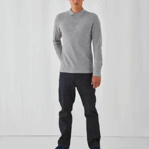 Polo homme ID.001 manches longues