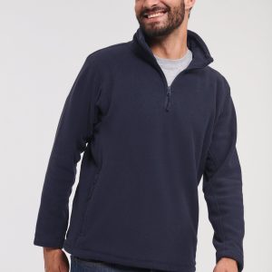 Polaire col zippé unisexe