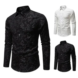 Chemise Florale Homme - Dorian Gray