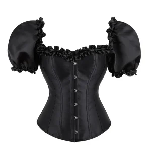 Corset Victorien Noir - Irène Adler