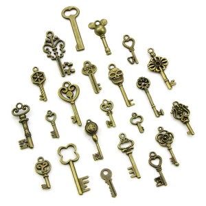 Accessoires Steampunk Clefs Vintage